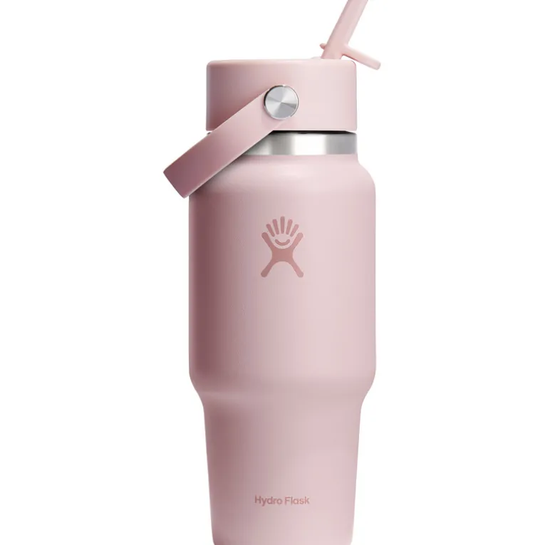 24oz Wide Flex Straw Travel Isolierflasche
