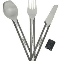 Titan Besteck-Set mit Silikon-Manschette